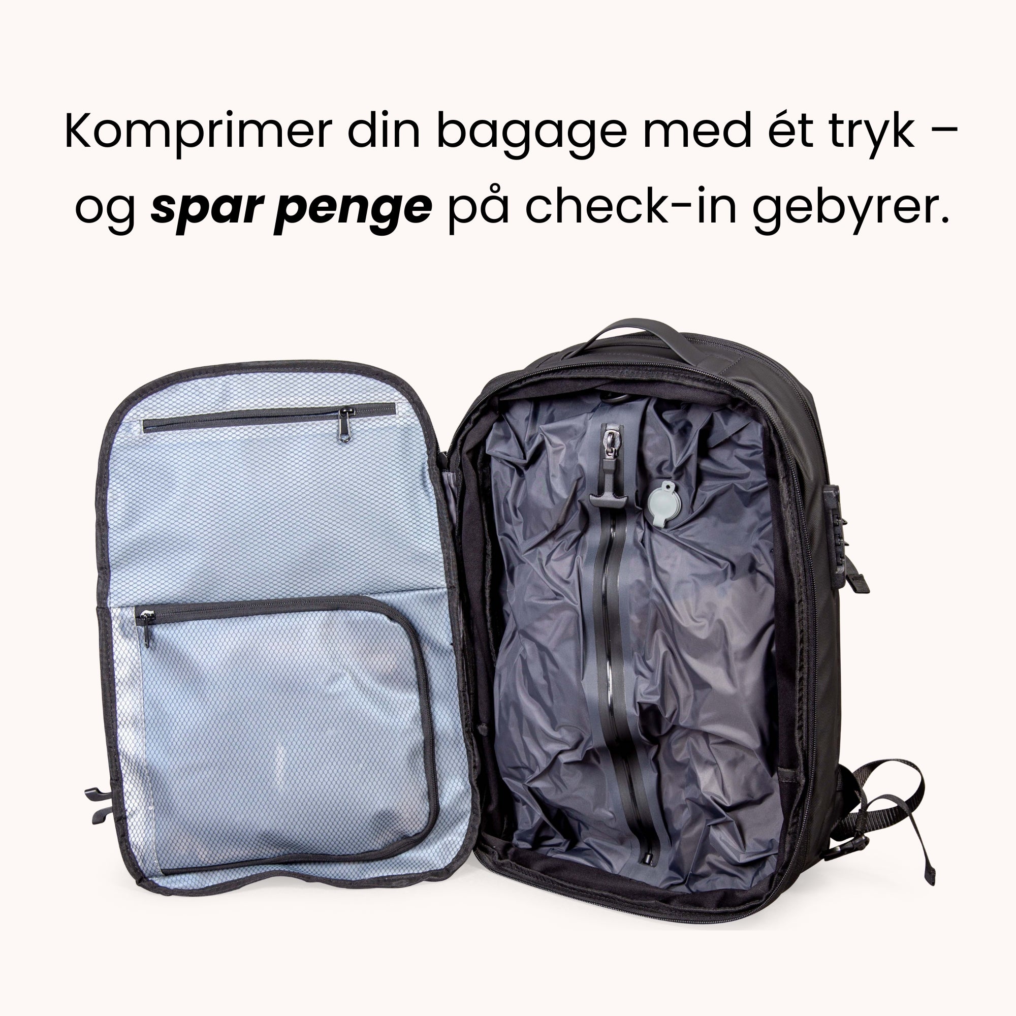 Vacuum Rygsæk Bundle + 2 Pumper