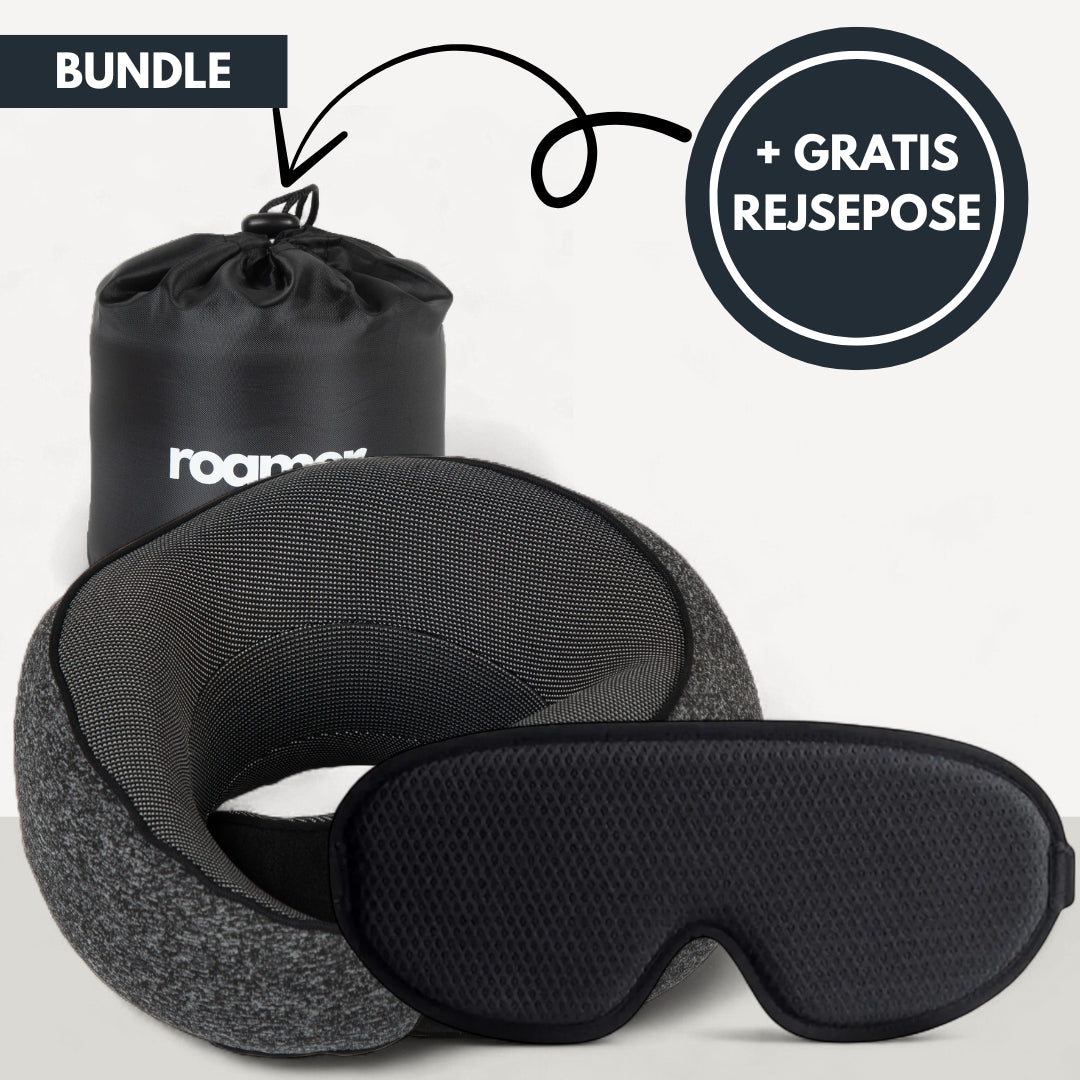 Comfort Bundle - Nakkestøtte og sovemaske