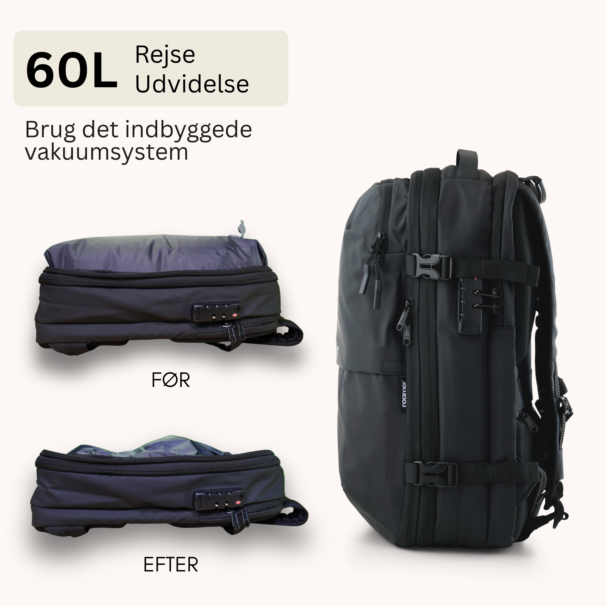 Original Vacuum Rygsæk