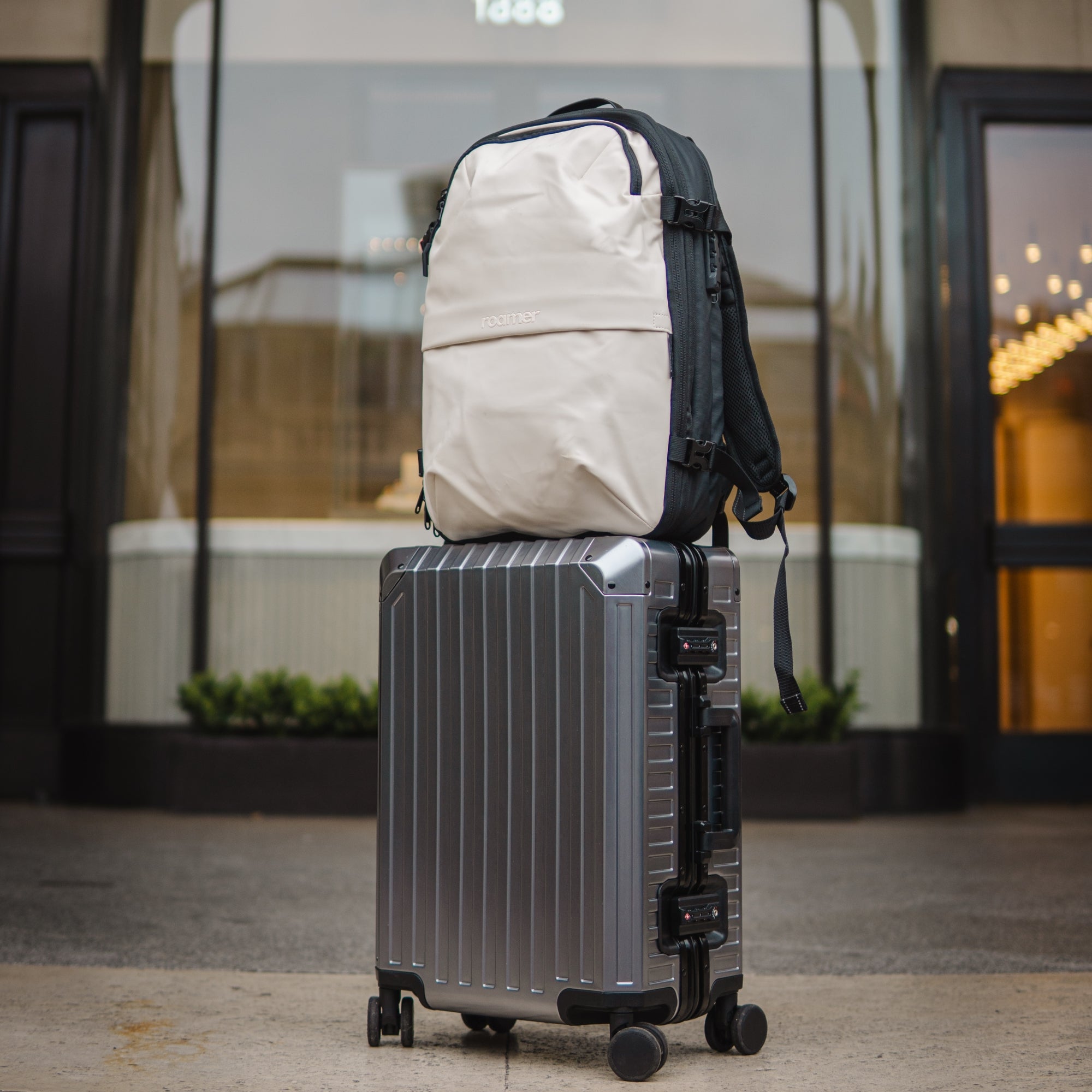 Signatur Bundle – Vacuum Rygsæk + Alu Kabinekuffert