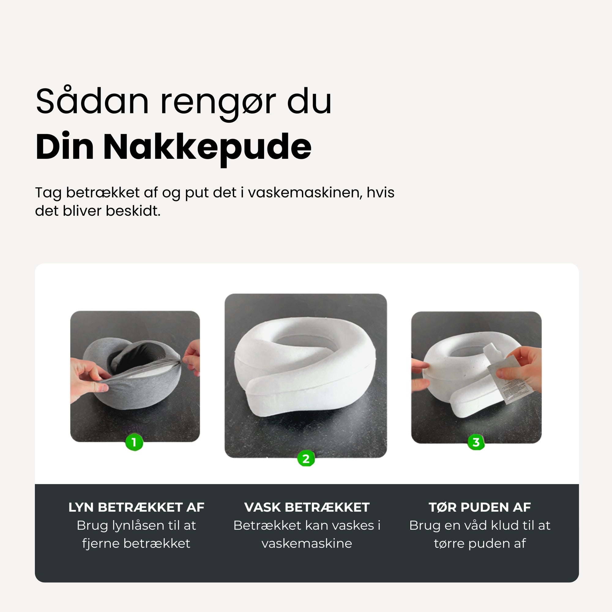 Memory Foam Nakkepude