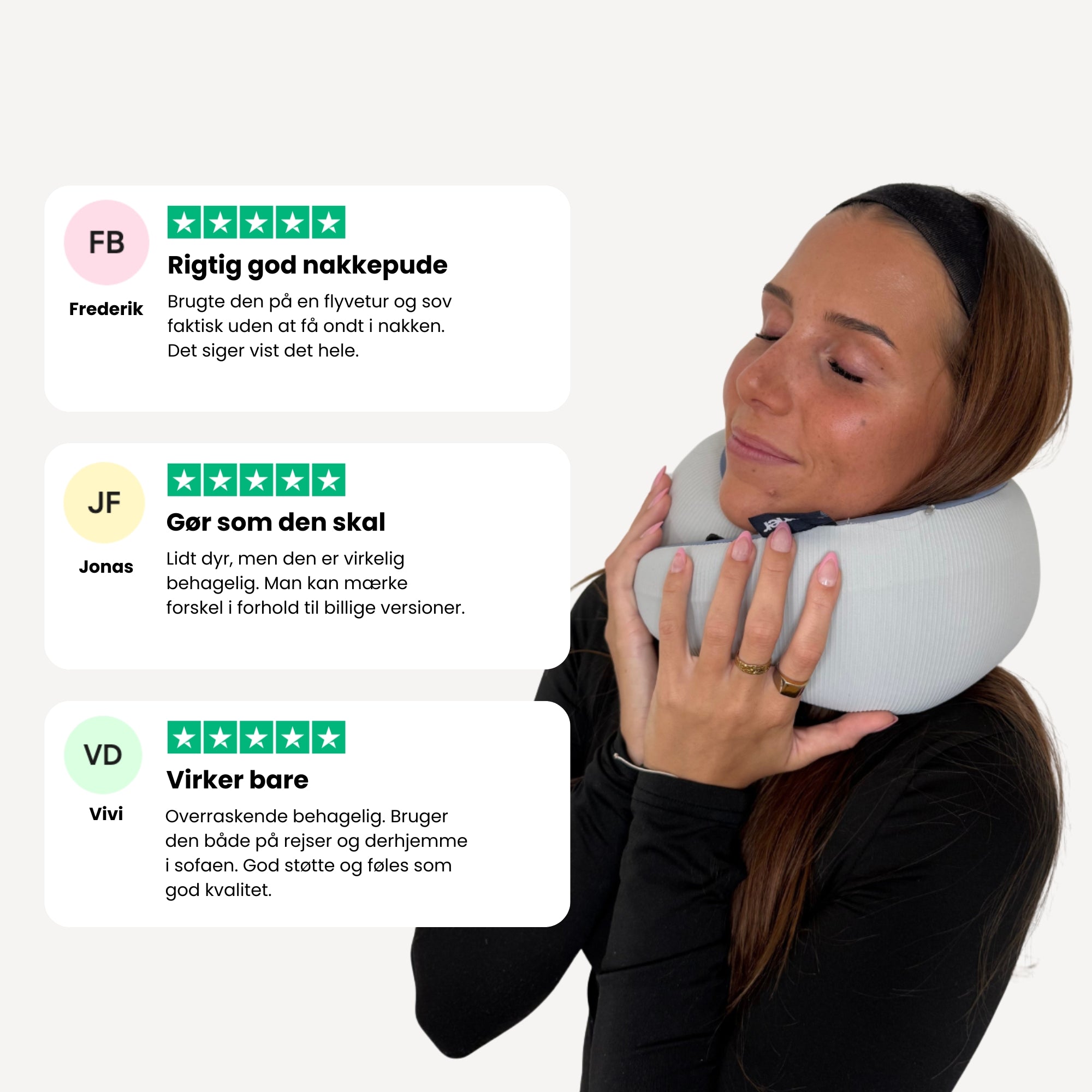 Memory Foam Nakkepude