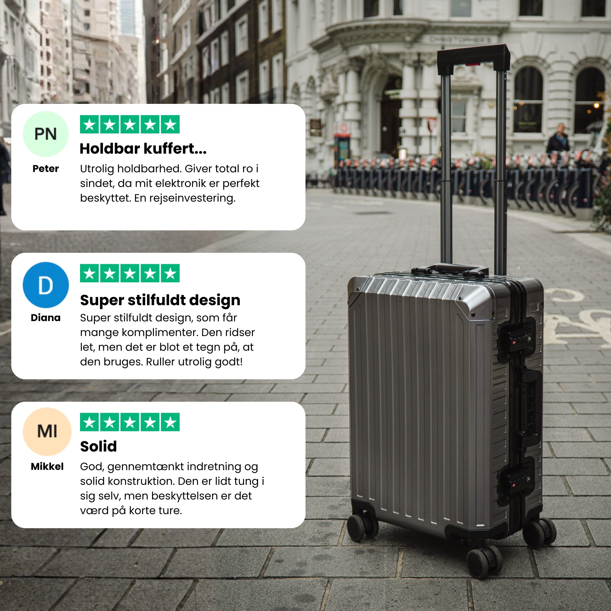 Aluminium Kabinekuffert